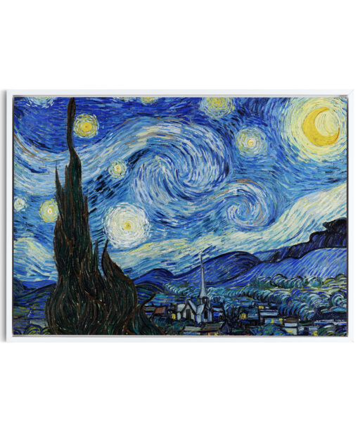 The Starry Night By Vincent Van Gogh-Famous Paintings 21 - Image 6