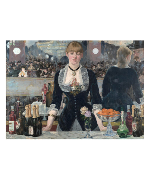 A Bar at the Folies-Bergère by Édouard Manet-Famous Paintings 27 - Image 7