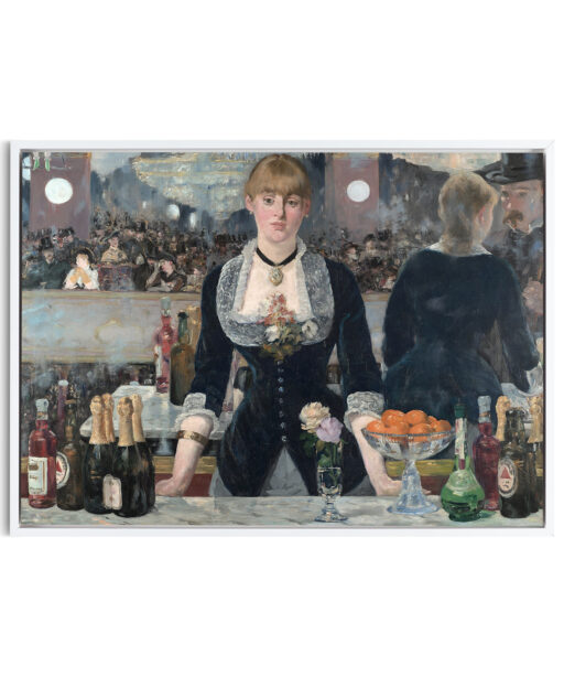 A Bar at the Folies-Bergère by Édouard Manet-Famous Paintings 27 - Image 6