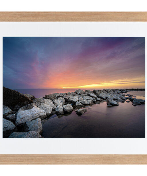 Alternative view of Sunset Rocks Seascapes MAR 06