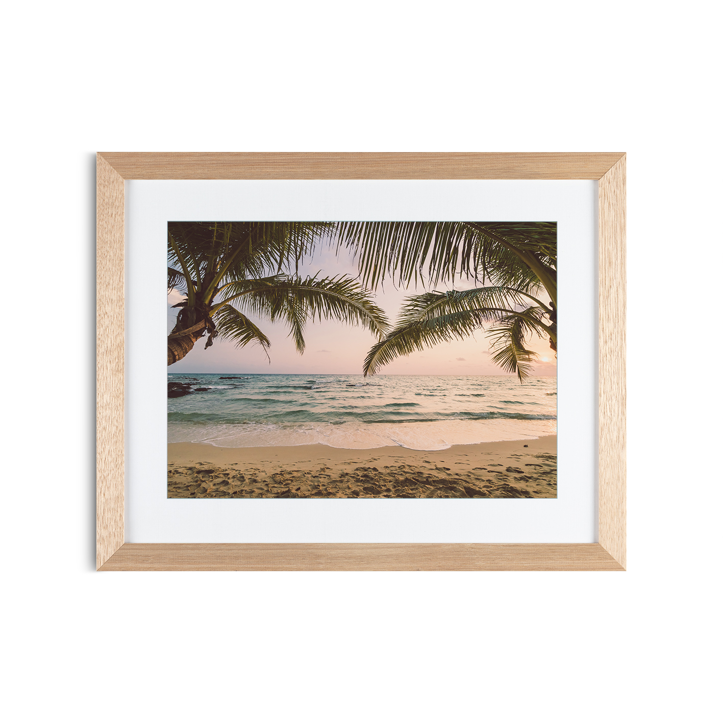 Palm Fringed Beach Seascapes MAR 65 - Image 2