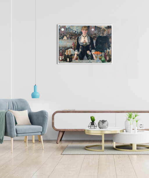 A Bar at the Folies-Bergère by Édouard Manet-Famous Paintings 27