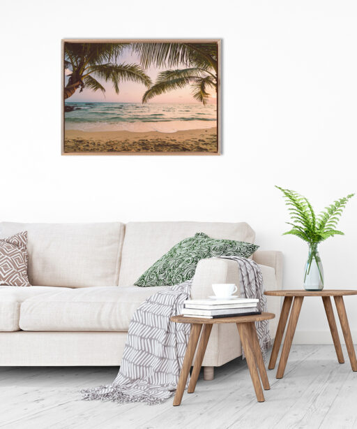 Palm Fringed Beach Seascapes MAR 65
