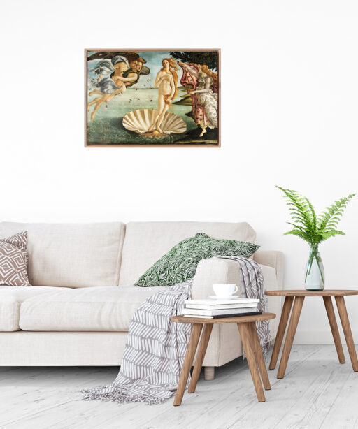The Birth of Venus by Sandro Botticelli-Famous Paintings 23