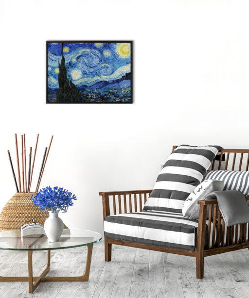 The Starry Night By Vincent Van Gogh-Famous Paintings 21