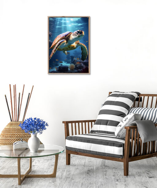 Turtle & Reef Animals ACQUA 65