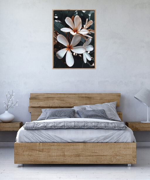 Beach Frangipani Floral FLORES_055