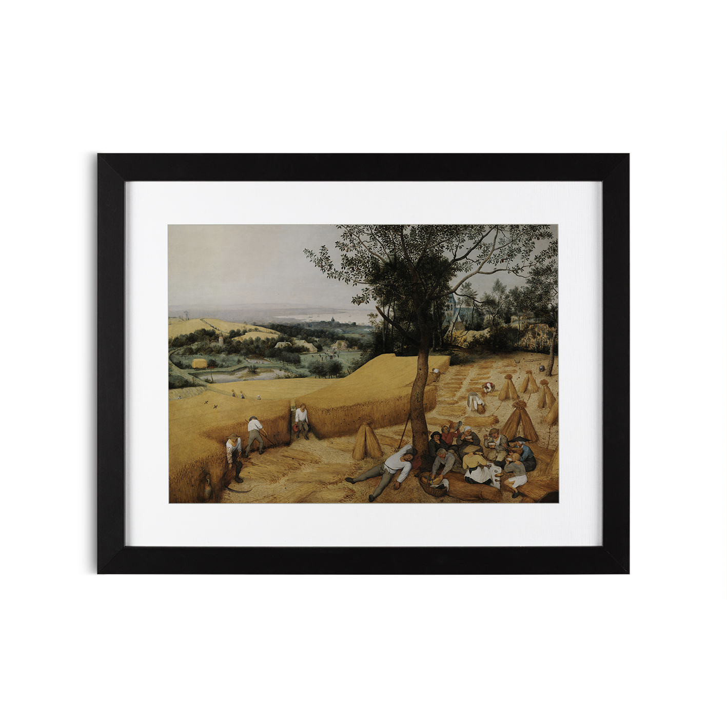 The Harvesters by Pieter Bruegel the Elder-Famous Paintings 40 - Image 4