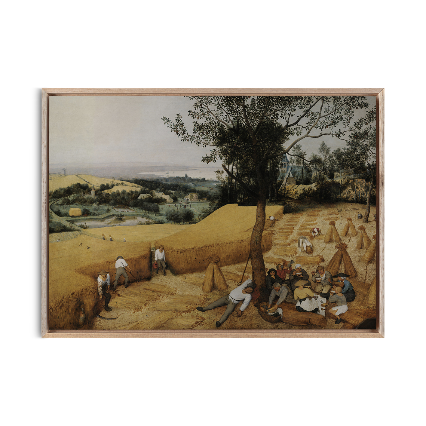 The Harvesters by Pieter Bruegel the Elder-Famous Paintings 40 - Image 5